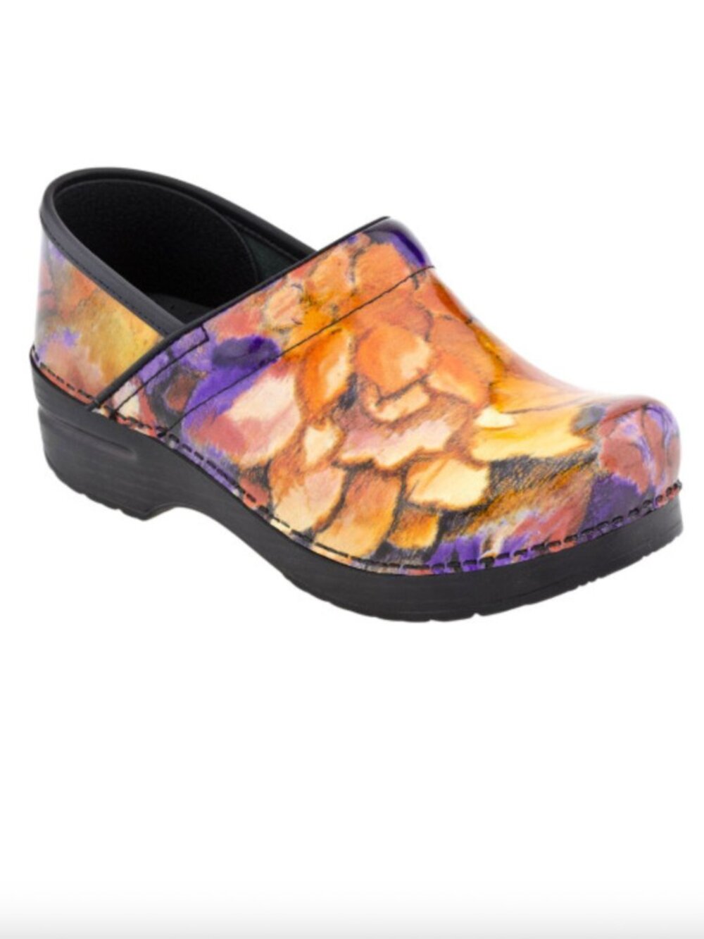 Dansko Professional Fresco Patent Leather Clogs